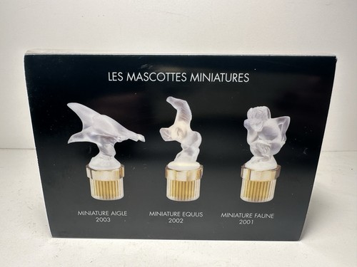Boxed lalique mascot miniature - boxed,