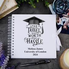 Personalised Graduation Scrapbook Photo Album Tassel Hassle SCR-9