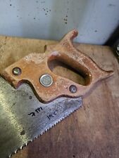 Vintage Tyzack Sons & Turner Saw Abbeydale 7 TPI  Panel Saw 19.5" 