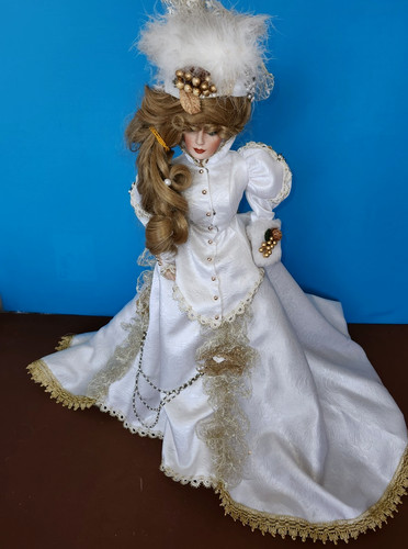 Franklin mint christmas doll - christmas,