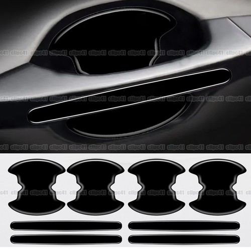 8pcs black car door - black, handle