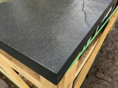 Natural brazilian slate hearth - natural,
