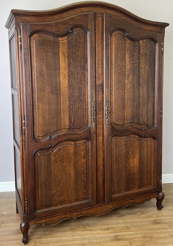 Wardrobe antique french louis - wardrobe,