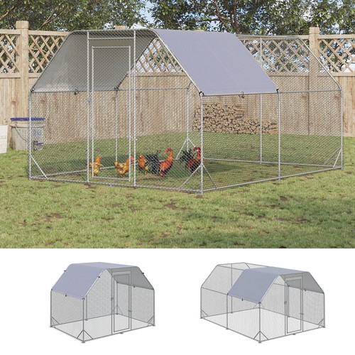 Chicken run roof - w/, in