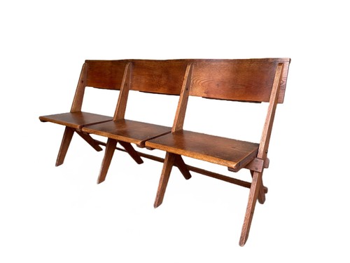 Reclaimed solid oak folding - reclaimed,