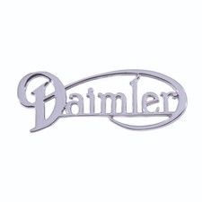 DAIMLER V8 150 BOOT TRUNK MOTIF BADGE MORE PARTS IN STOCK FAST POST BD24520