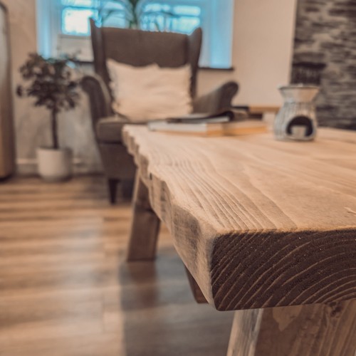 Menna rustic wavy edge - rustic,