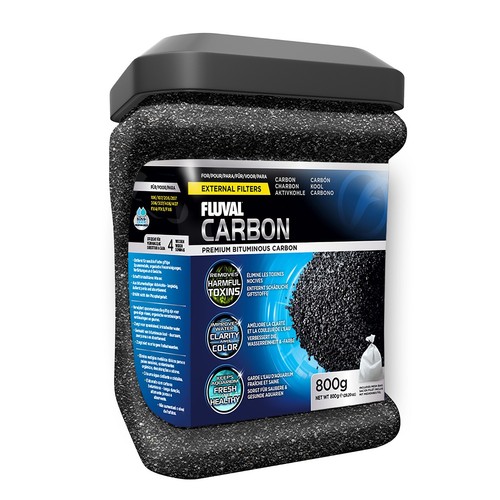 Fluval carbon 800g with - carbon,