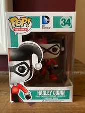 Funko Pop Harley Quinn #34 DC Comics. Used with box. Good condition