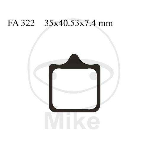Pairs brake pads - 2,