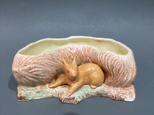 Sylvac pottery squirrel - sylvac, vase
