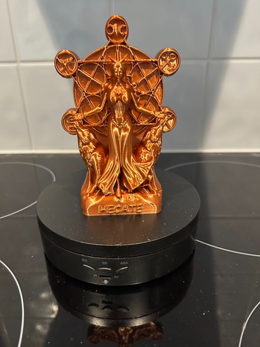 This 140mm tall - , statue