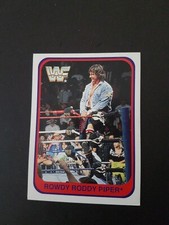 Rare Rowdy Roddy Piper  1991 Merlin German Card WWE WWF WCW Wrestling -  69