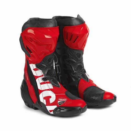 Ducati corse air boots - ducati, red