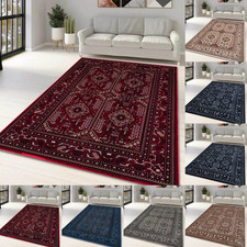 Traditional Non Slip Luxury Large Rug Living Room Bedroom Carpet Hallway Runner