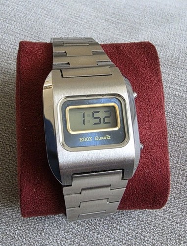 Vintage edox digital watch - vintage,