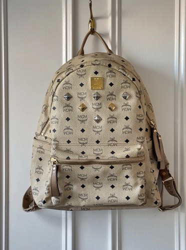 Mcm stark stud backpack - stud, in