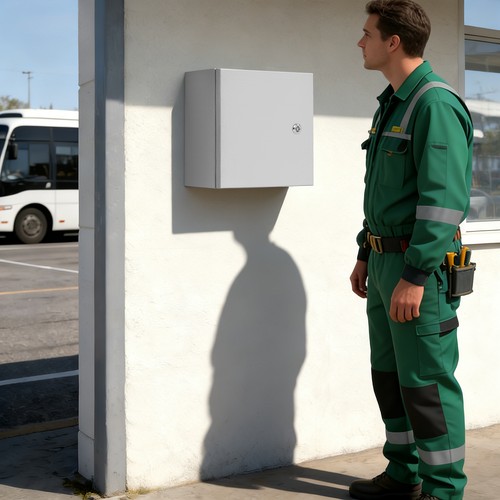 Outdoor electrical box - electrical, ip65