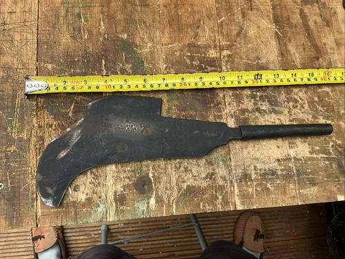 Vintage gilpin scythe handle - gilpin,