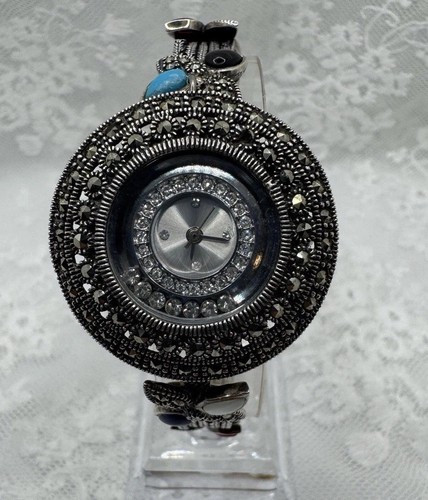 Sterling silver marcasite - sterling,