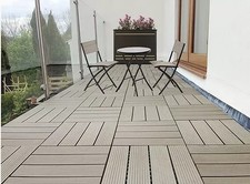 WPC Interlocking Decking Tiles