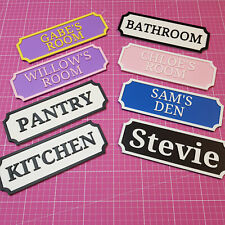 Door Sign, Door Plaque, 3D