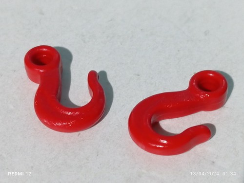Playmobil red hooks hook - x2,