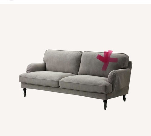 Ikea stocksund seater back - stocksund,