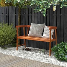 2-Person Outdoor Natural Bench