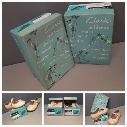 Vintage clarks childrens shoe - vintage,