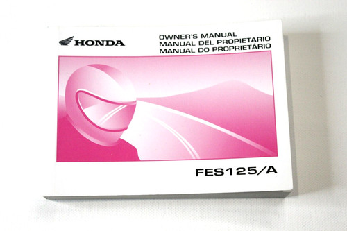 Genuine 2009 honda fes125 - 2009,