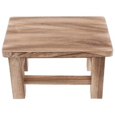 Wooden Step Stool Small Solid