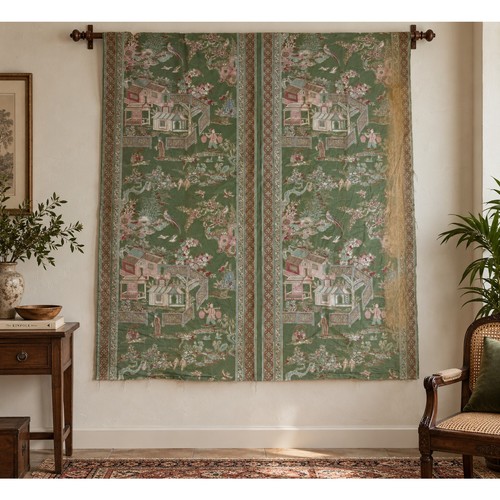 Vintage chinoiserie pastoral - vintage,