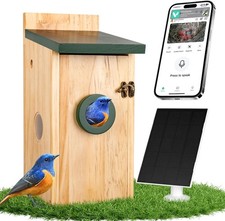 Smart Birdhouse Solar Power 2k