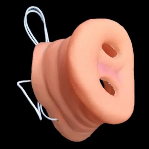 Funny latex pig snout - pig, nose