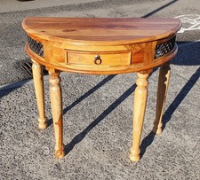 MODERN INDIAN HARDWOOD HALL TABLE  CONSOLE TABLE       FREE UK POSTAGE