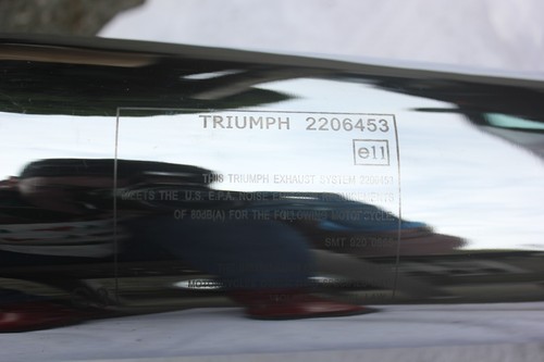 Triumph thruxton left hand - thruxton,