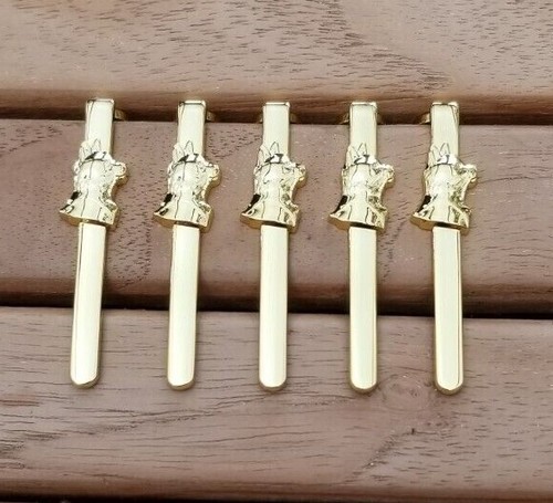 Gold plated cats - head, pen
