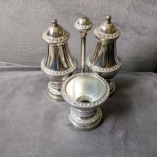 A Vintage Silver Plate Cruet
