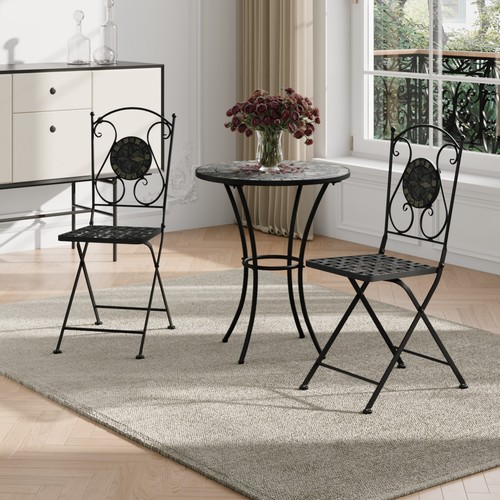3pcs bistro set mosaic - bistro,