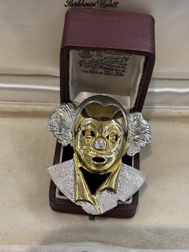 Rare vintage clown face - rare,