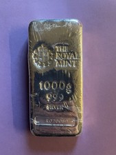 1Kg Silver Bullion Bar - The