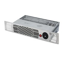 2kW Stainless Steel Plinth Heater with Remote Control 2000w 1000w dexpro