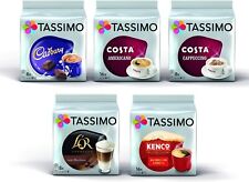 TASSIMO Variety Box Pack T Discs Pods Coffee Latte Cappuccino Americano Cadbury