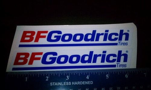 Bfg goodrich tires stickers - goodrich,