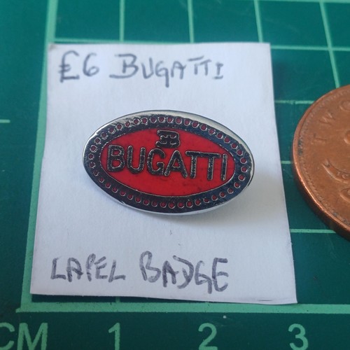 Bugatti enamel lapel pin car - lapel,