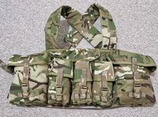 British Army Issued MTP Chest Rig, Chest Webbing,