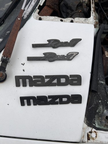 Mazda rx7 badge - mazda, fb