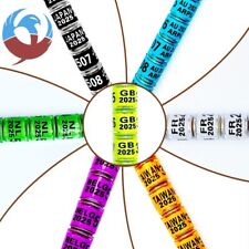 2025 10 x PIGEON LEG RINGS BANDS BREEDER STOCK LOFT NUMBERED COLOURS DOVE RACING