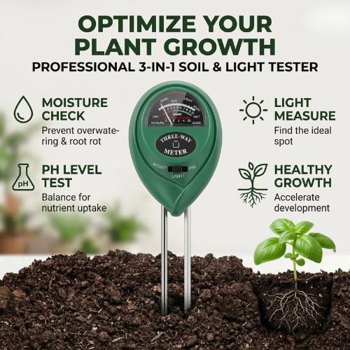 In1 soil tester - soil, water